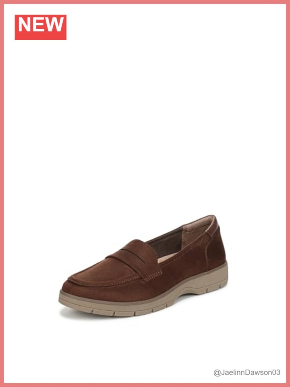 Women's Slip-On Loafers with Platform Wedge Lug Outsole Faux Leather